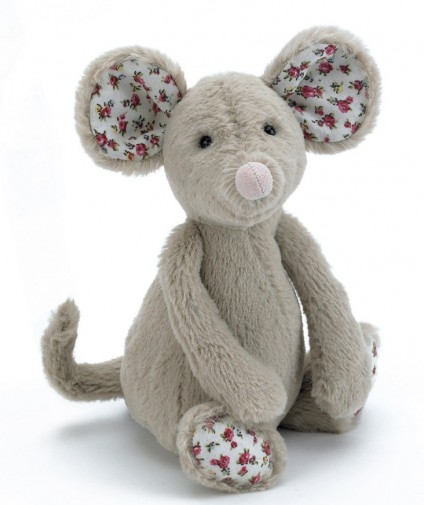Retired Jellycat at Corfe Bears - BLOSSOM BEIGE MOUSE 18CM
