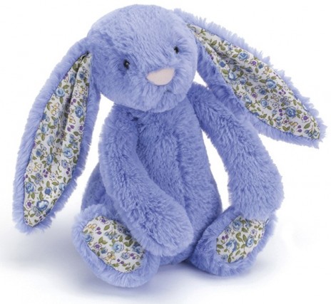 Retired Jellycat at Corfe Bears - BLOSSOM BUNNY BLUEBELL 18CM