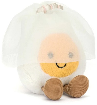 Jellycat Amuseables - AMUSEABLE BOILED EGG BRIDE 14CM