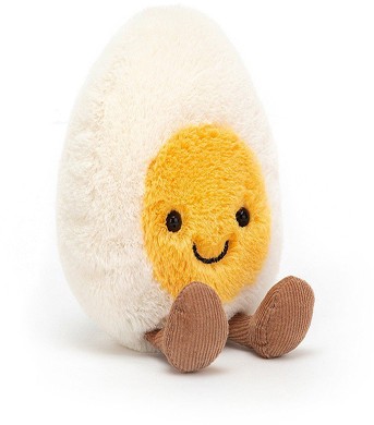 Jellycat Amuseables - AMUSEABLE BOILED EGG HAPPY 14CM