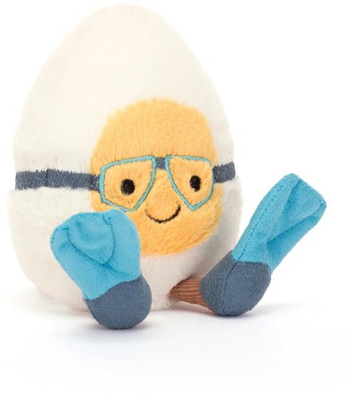 Jellycat Amuseables - AMUSEABLE BOILED EGG SCUBA 14CM