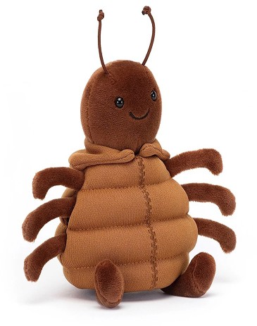Retired Jellycat at Corfe Bears - ANORAKNID BROWN SPIDER 13CM