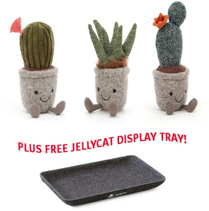 Retired Jellycat at Corfe Bears - BUNDLE: CUTE CACTI COLLECTION