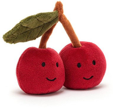 Jellycat Amuseables - FABULOUS FRUIT CHERRY 9CM