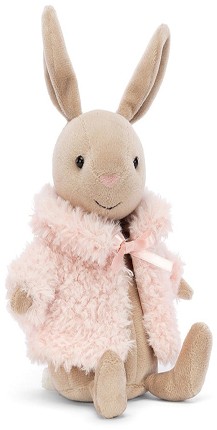 Retired Jellycat at Corfe Bears - COMFY COAT BUNNY 17CM