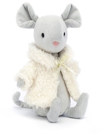 Retired Jellycat at Corfe Bears - COMFY COAT MOUSE 17CM