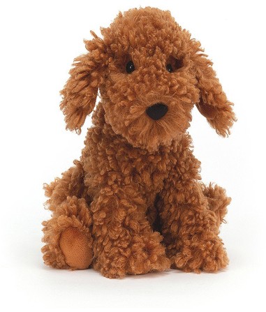 Retired Jellycat at Corfe Bears - COOPER LABRADOODLE PUP 23CM