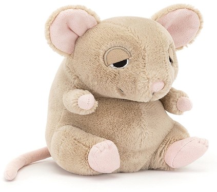 Retired Jellycat at Corfe Bears - CUDDLEBUD DARCY DORMOUSE 16CM