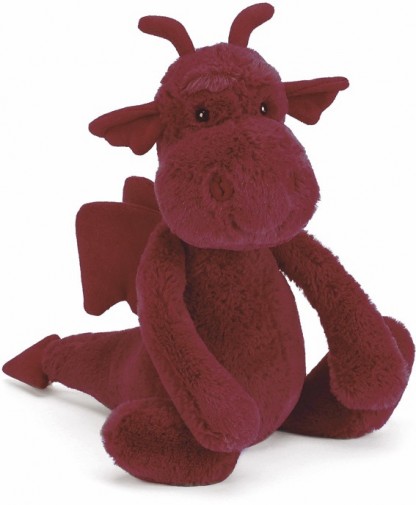 Retired Jellycat at Corfe Bears - BASHFUL DRAGON 26CM