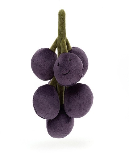 Jellycat Amuseables - FABULOUS FRUIT GRAPES 15CM