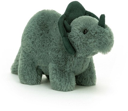 Jellycat Animals - FOSSILLY TRICERATOPS SMALL 10CM