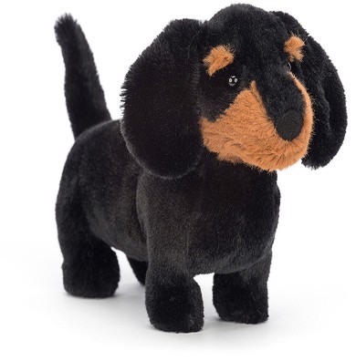 Jellycat Animals - FREDDIE SAUSAGE DOG SMALL 13CM