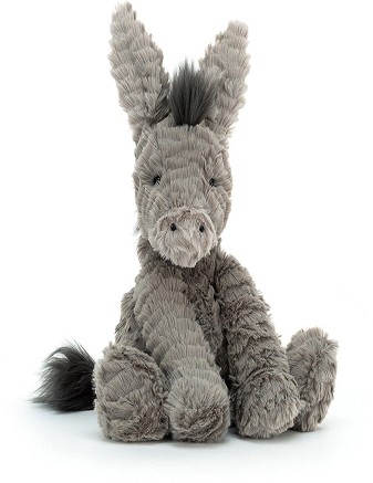 Retired Jellycat at Corfe Bears - FUDDLEWUDDLE DONKEY MEDIUM 23CM