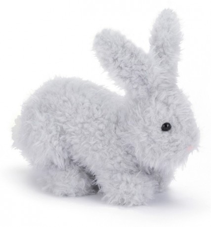 Retired Bears and Animals - HOPPITY BUNNY SILVER 11CM