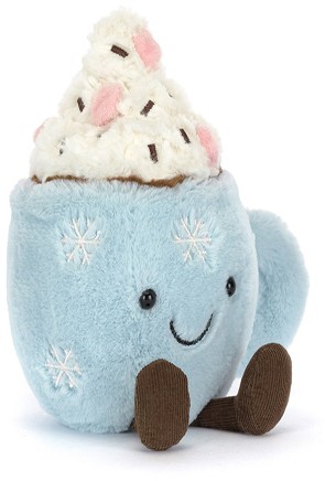 Jellycat Christmas - AMUSEABLES HOT CHOCOLATE WITH MARSHMALLOWS 21CM