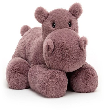Retired Jellycat at Corfe Bears - HUGGADY HIPPO LARGE 32CM