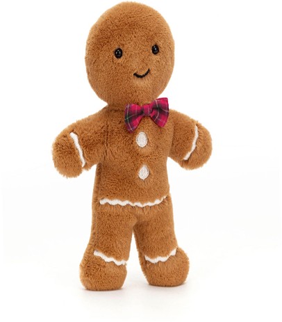 Jellycat Christmas - JOLLY GINGERBREAD FRED ORIGINAL 20CM