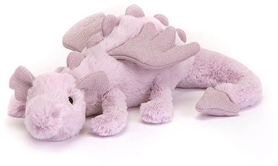 Jellycat Animals - LAVENDER DRAGON LITTLE 26CM