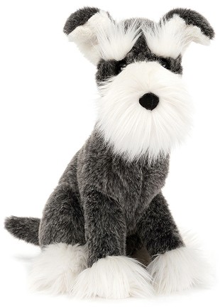 Retired Jellycat at Corfe Bears - LAWRENCE SCHNAUZER 24CM