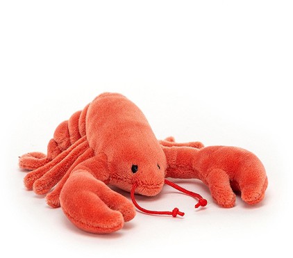 Retired Jellycat at Corfe Bears - SENSATIONAL SEAFOOD LOBSTER 11CM