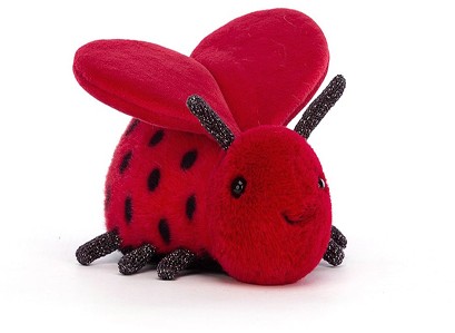 Jellycat Animals - LOULOU LOVE BUG 13CM