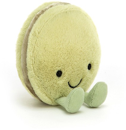 Retired Jellycat at Corfe Bears - AMUSEABLE PISTACHIO MACARON 12CM