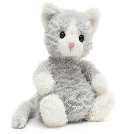 Retired Jellycat at Corfe Bears - MITTEN KITTEN SHIMMER 19CM