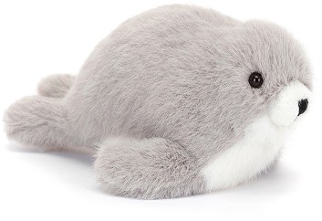 Retired Jellycat at Corfe Bears - NAUTICOOL GREY SEAL 17CM