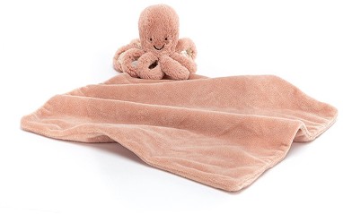 Jellycat Animals - ODELL OCTOPUS SOOTHER/COMFORTER 34CM