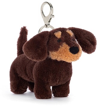 Jellycat Bag Charms - OTTO SAUSAGE DOG BAG CHARM 11CM