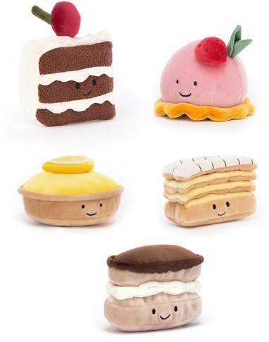 Jellycat Amuseables - BUNDLE: PRETTY PATISSERIE PACK