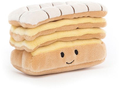 Jellycat Amuseables - PRETTY PATISSERIE MILLE FEUILLE 9CM