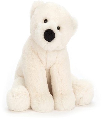 Retired Jellycat at Corfe Bears - PERRY POLAR BEAR SMALL 19CM