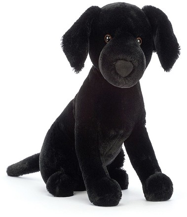 Retired Jellycat at Corfe Bears - PIPPA BLACK LABRADOR 24CM