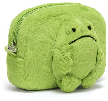 Jellycat Bag Charms & Accessories - RICKY RAIN FROG POUCH 19CM