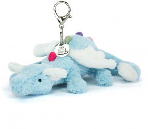 Jellycat Bag Charms & Accessories - SKY DRAGON BAG CHARM 12CM