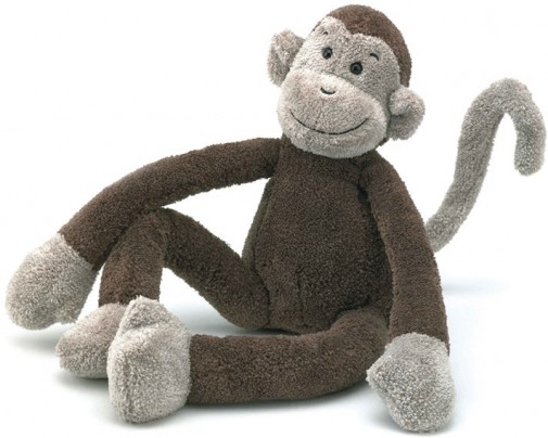 Retired Jellycat at Corfe Bears - SLACKAJACK MONKEY 33CM