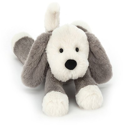 Retired Jellycat at Corfe Bears - SMUDGE PUPPY MEDIUM 24CM