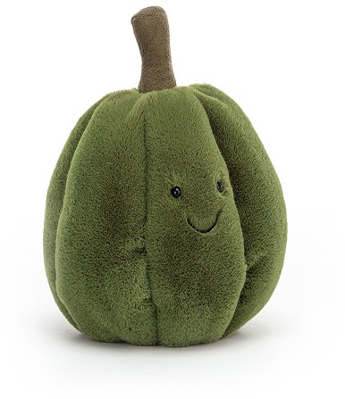 Retired Jellycat at Corfe Bears - SQUISHY SQUASH GREEN 18CM