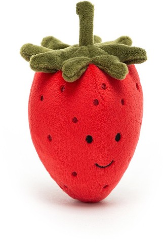 Jellycat Amuseables - FABULOUS FRUIT STRAWBERRY 8CM