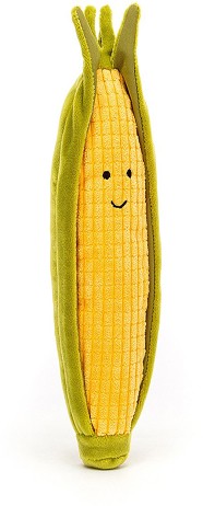 Jellycat Amuseables - VIVACIOUS VEGETABLE SWEETCORN 20CM