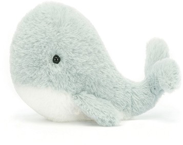 Jellycat Animals - WAVELLY WHALE GREY 13CM