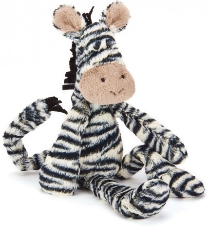 Retired Jellycat at Corfe Bears - MERRYDAY ZEBRA 41CM