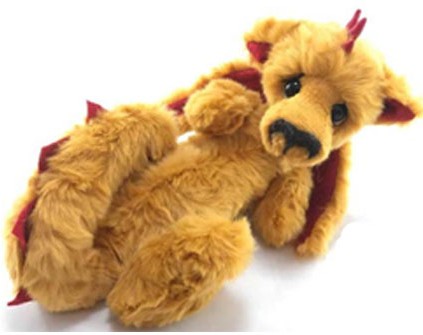 Retired Kaycee Bears - SNUGGLESNAP DRAGON 20.5"