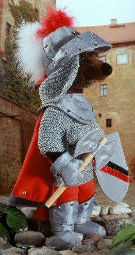 Retired Kosen Animals - KNIGHT BEAR 40CM