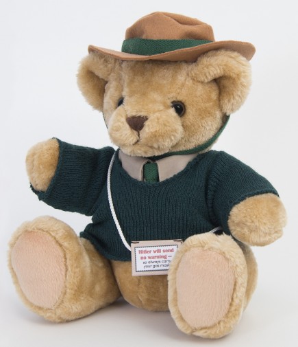 Retired Bears and Animals - LAND ARMY GIRL TEDDY BEAR 34CM