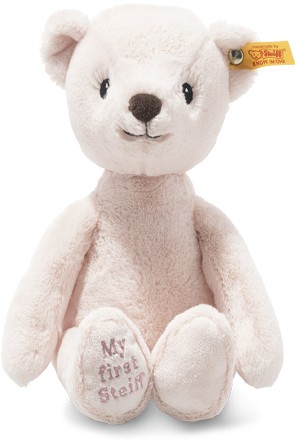 Steiff Plush Teddies (Age 0+) - MY FIRST STEIFF TEDDY BEAR PINK 26CM
