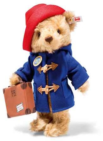 Retired Steiff Bears - PADDINGTON 60TH ANNIVERSARY 28CM