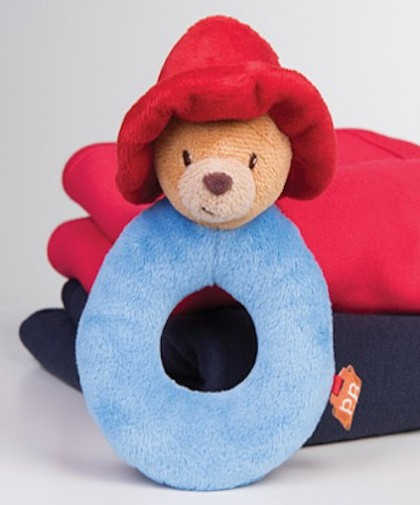 Retired Other - PADDINGTON BABY RING RATTLE