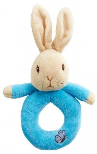 Retired Other - PETER RABBIT PLUSH RING RATTLE 17CM